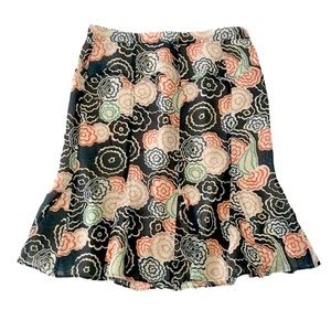 ✧ Marc Jacobs silk floral skirt